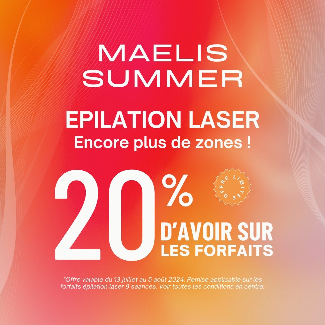 Accueil Maelis Centres dÉpilation Laser Médecine esthétique